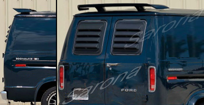 Custom Ford Econoline Van  All Styles Roof Wing (1975 - 2014) - $390.00 (Part #FD-036-RW)